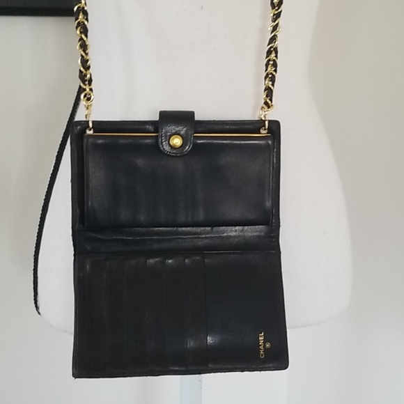 CHANEL CC Caviar Wallet on Double Weave Ch… - Picture 8 of 15